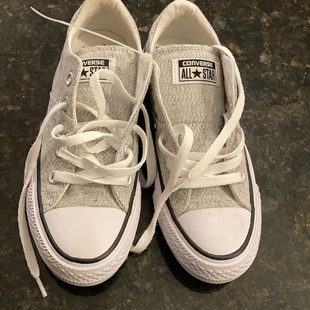 Converse!! Wore once inside . Reposh